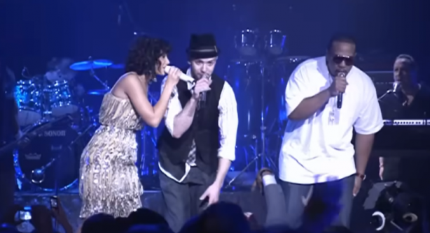 Timbaland Nelly Furtado and Justin Timberlake