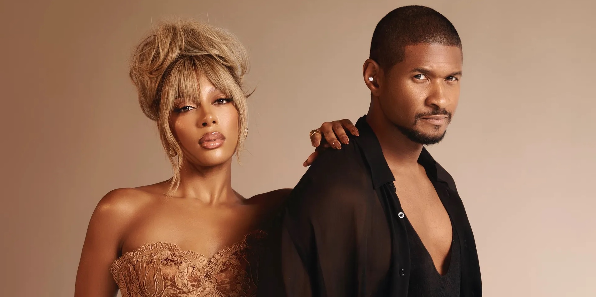 Victoria Monét and Usher